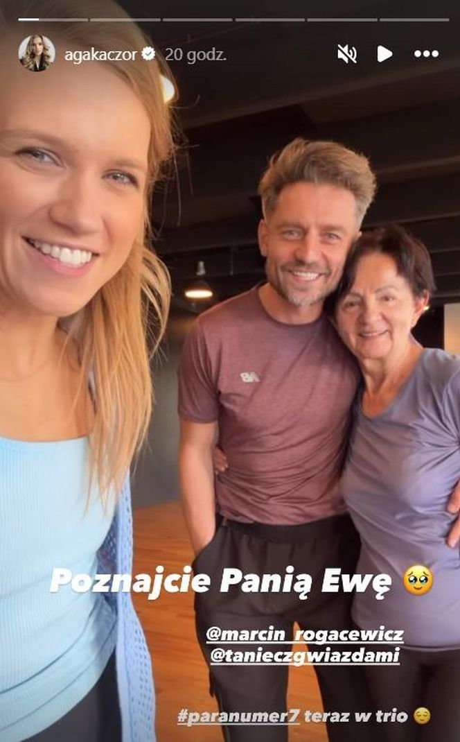 Agnieszka Kaczorowska pokazała mamę Marcina Rogacewicza