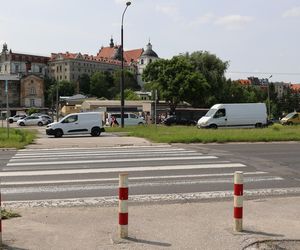 Tak wygląda al. Unii Lubelskiej w Lublinie przed przebudową (pierwsza połowa czerwca 2025)
