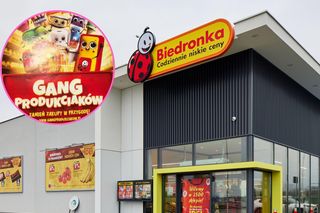 Gang Produkciaków w Biedronce. Wśród bohaterów m.in. papier toaletowy, pieróg i ziemniak 