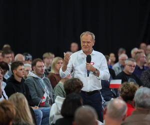 Donald Tusk w Piotrkowie Trybunalskim
