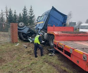 Tragiczny wypadek w Borku pod Lipnem. Zdjęcia z miejsca zdarzenia