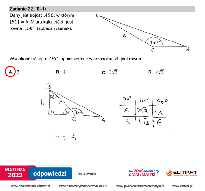 Matura matematyka rozwiązania