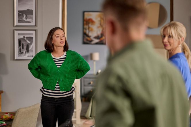 	Na Wspólnej odc. 4048. Ania (Sonia Mietielica), Igor (Jakub Wesołowski), Ewa (Ewa Gawryluk)