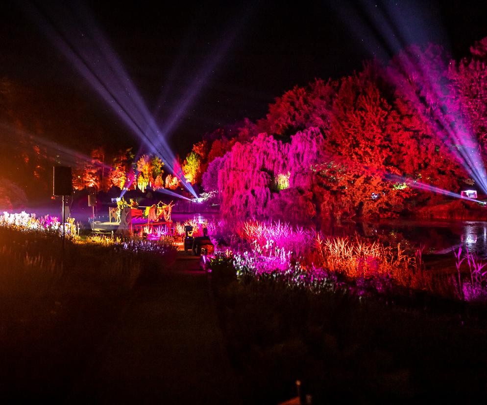 9 lipca Noc kolorów w koszalińskim parku Książąt Pomorskich