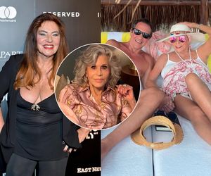 Agnieszka Fitkau-Perepeczko, Jane Fonda i Joan Collins