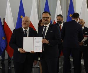 Uroczystość wręczenia zaświadczeń o wyborze na posła