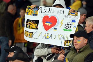 Piękny gest Ukraińców! Kibice podziękowali Polakom
