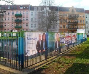 Przedwyborcza baneroza w Szczecinie