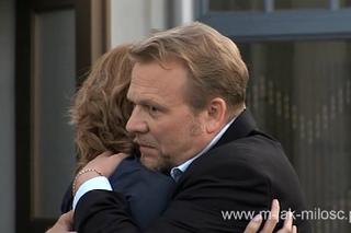 M jak miłość. Sylwia (Anna Gzyra), Janek (Jacek Lenartowicz)