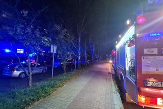 Pożar w szpitalu w Żaganiu 