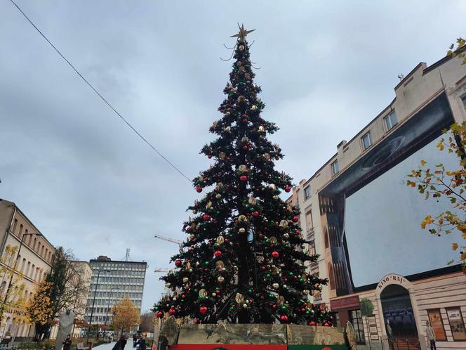 Łódź jest już gotowa na święta! Przy Piotrkowskiej stanęła wielka atrakcja [ZDJĘCIA]