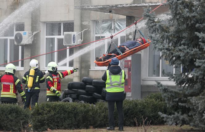 Ukraińskie służby bezpieczeństwa przeprowadzają ćwiczenia w obwodzie chersońskim 