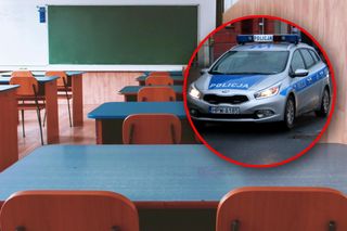 Odwołali uroczyste zakończenie roku szkolnego. Do szkoły wkroczyła policja