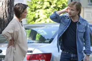 M jak miłość odc. 1557. Łukasz (Jakub Józefowicz), Patrycja Argasińska (Alżbeta Lenska)