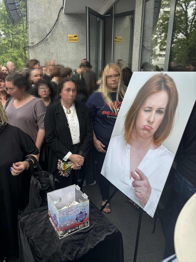 Świeckie pożegnanie Joanny Kołaczkowskiej