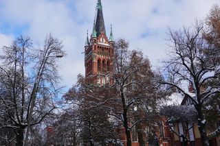 To najwyższy budynek w Olsztynie. Wieża ma aż 82,5 metra