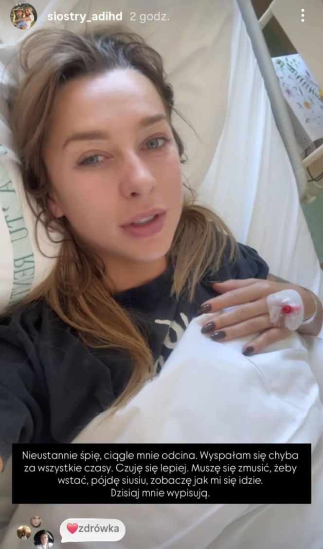 Ilona Krawczyńska trafiła do szpitala