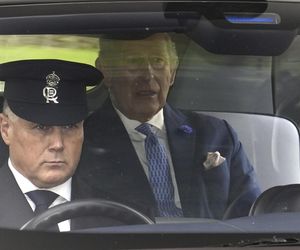 Donald Trump w Wielkiej Brytanii, spotkanie z królem Karolem III