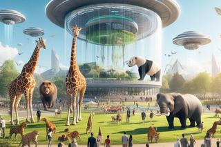 Sztuczna inteligencja maluje miasto przyszłości. Tak wykreowała Wrocław