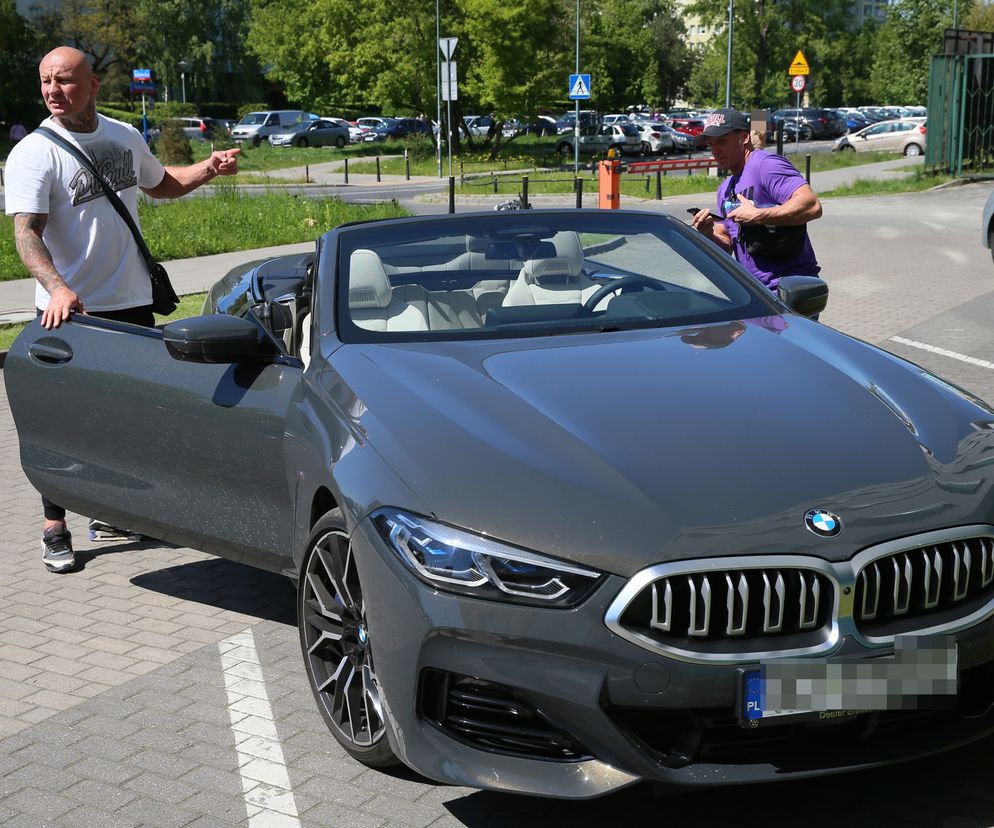 Artur Szpilka w BMW