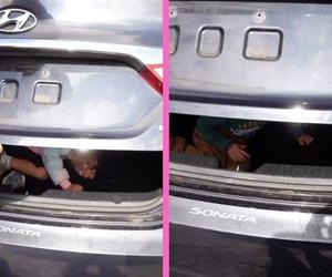 Zamknął dzieci w bagażniku. Internauci: „To smutne, ale konieczne”