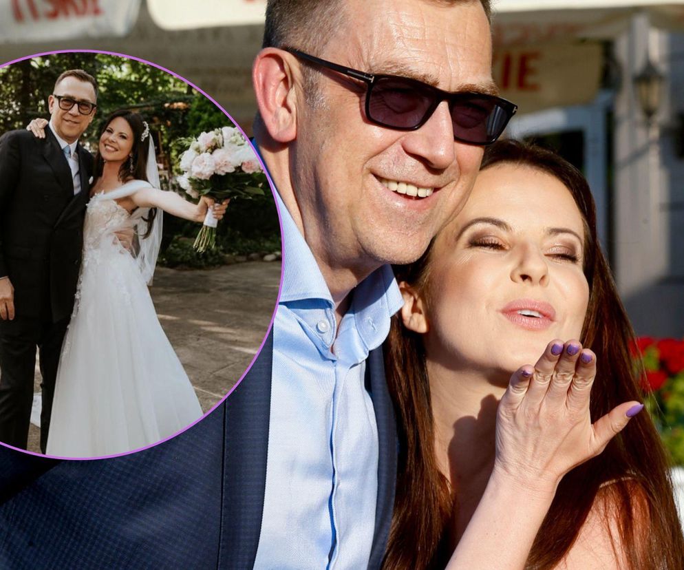 Maciej Orłoś i Paulina Koziejowska wzięli ślub