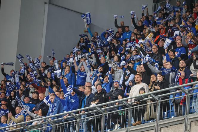 Lech Poznań - Jagiellonia Białystok. Kibice Kolejorza mieli powody do radości