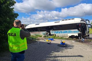 Wypadek autokaru na dk 17 w woj. lubelskim. Jest wielu rannych 