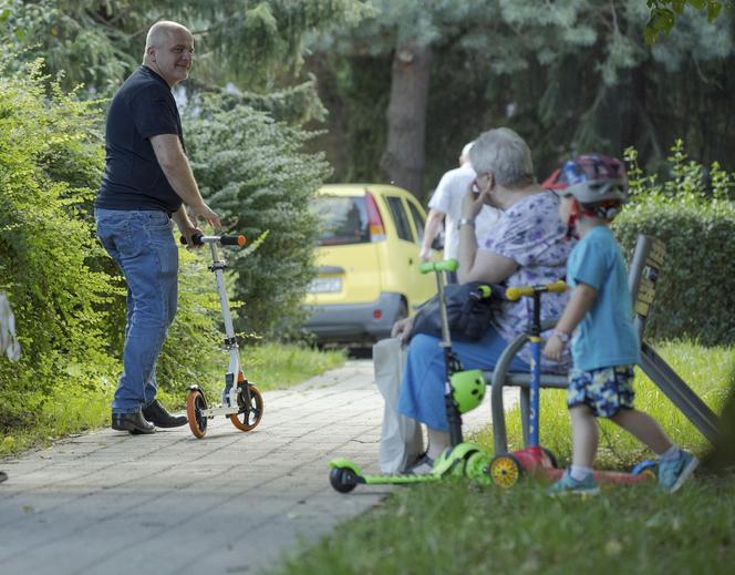 Paweł Kowal z siostrzeńcami