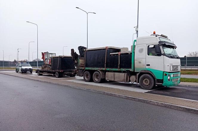 Pojazd zatrzymany do kontroli przez ITD w Lublinie