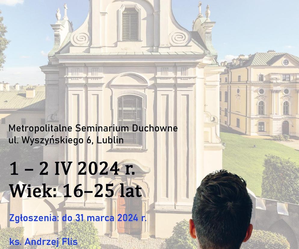 Dni skupienia dla mężczyzn - plakat 