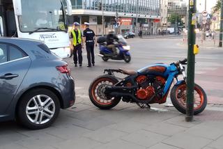 Kraków: Autobus potrącił motocyklistę! Są utrudnienia! [ZDJĘCIA]