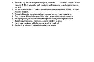 Matura 2023 - arkusz nowej formuły 2023: zadania, tematy (TEST)