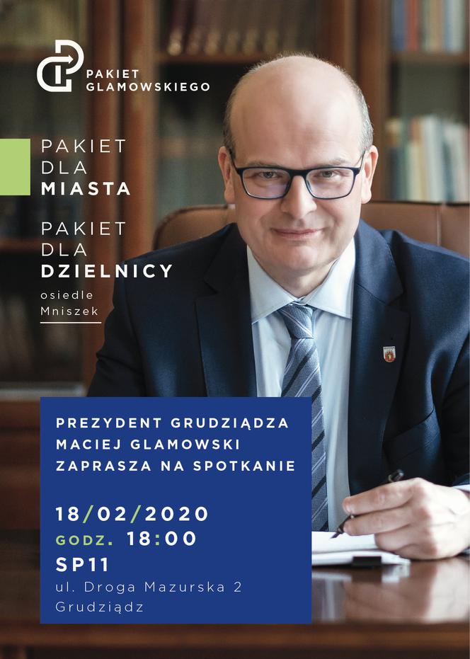 Prezydent wznawia tournee po Grudziądzu. Odwiedzi Mniszek