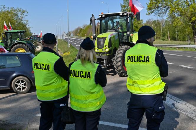 Protest rolników S3 Pyrzyce