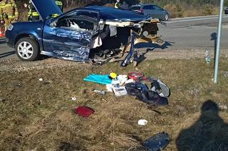 Zderzenie czterech aut w Krześlinie mogło się skończyć tragicznie!