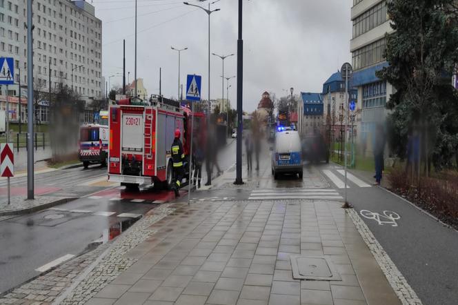 Potrącenie przy dworcu w Olsztynie