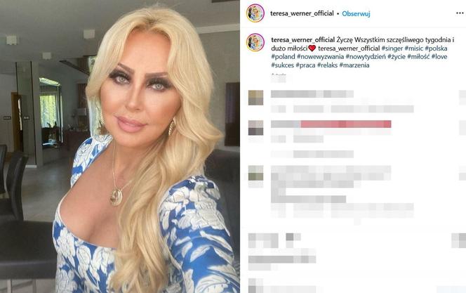 Teresa Werner - ale piękna! Aż trudno uwierzyć