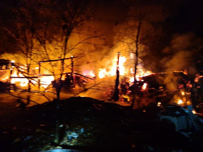 Żabno. Trzy pożary w jedną noc! SERYJNY PODPALACZ poszukiwany przez policję