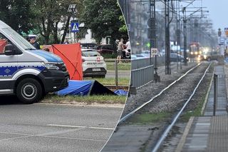 Potrącona na przejściu 27-latka wyleciała w powietrze i wylądowała na torach! Śmiertelny wypadek w Łodzi
