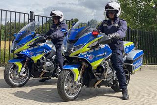 Na drogi powiatu braniewskiego wyjechały nowe motocykle policyjne 