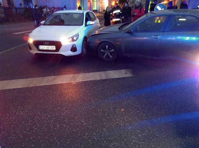 Wypadek w centrum Bydgoszczy