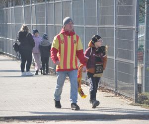 Korona Kielce - Motor Lublin. Kibice na Exbud Arenie