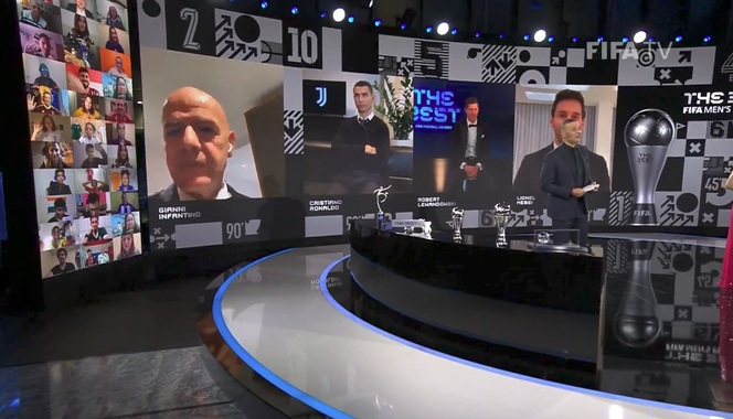 Cristiano Ronaldo obrażony po FIFA The Best Football Awards 2020