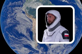 Lot Sławosza Uznańskiego-Wiśniewskiego w kosmos. Polak zaprezentował swój kombinezon