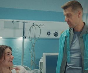 M jak miłość odc. 1878. Franka (Dominika Kachlik), Paweł (Rafał Mroczek)