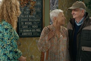 Barwy szczęścia, odcinek 3180: Żabcia (Hanna Klepacka), Krystyna (Hanna Bieluszko), Jaworski (Jacek Kałucki) 