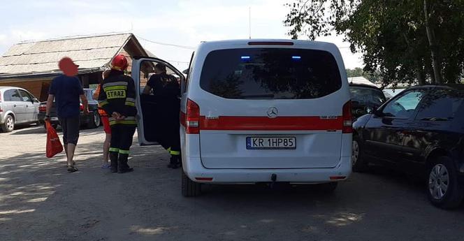 Dramatyczne chwile nad zalewem w Kryspinowie