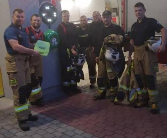 Strażacy uratowali mężczyznę