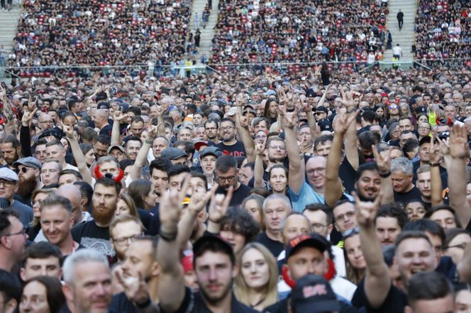Koncert AC/DC w Warszawie (4.07.2025) - część druga. Organizatorem koncertu jest Live Nation